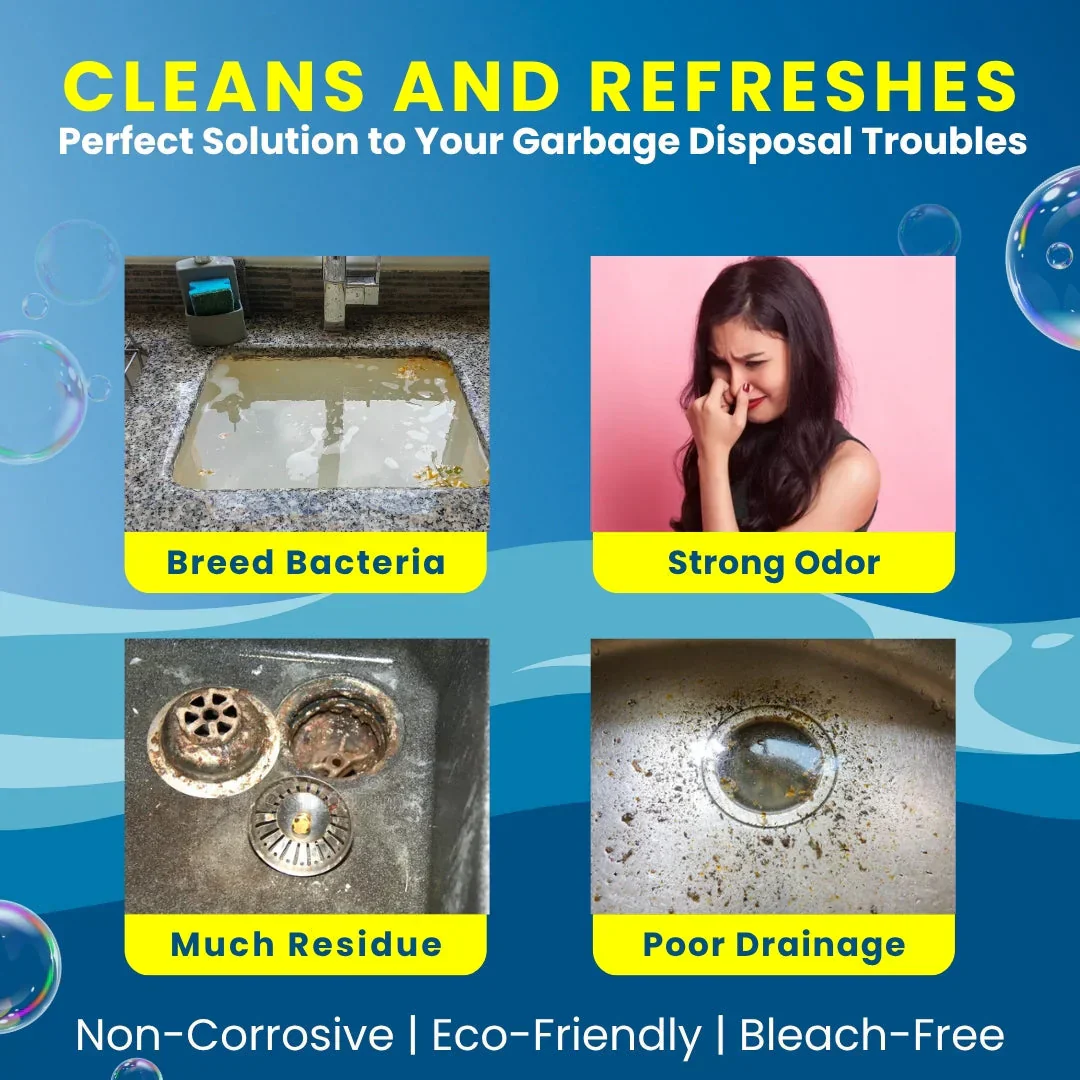 LemonBlast Yellow Bubble Tablets – Odor Eliminator + Blockage Remover - Image 4