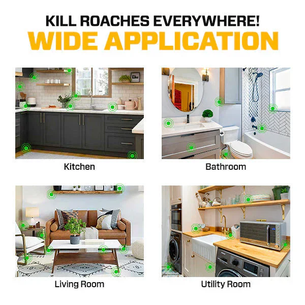 Roach Shield Natural Gel – Safe & Powerful Cockroach Repellant for Kitchens, Bathrooms & Cabinets - Image 4