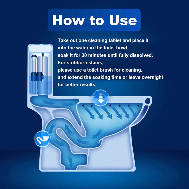 Toilet Deodorizer Bathroom Cleaner Tablet 😍 | Buy 1 Get 1 Free - Image 9